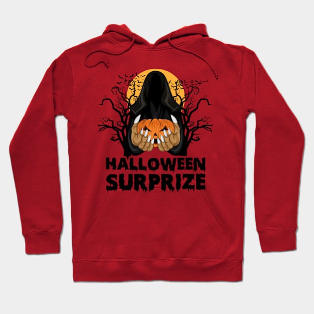 Halloween Suspicious Surprise Hoodie by designdaking